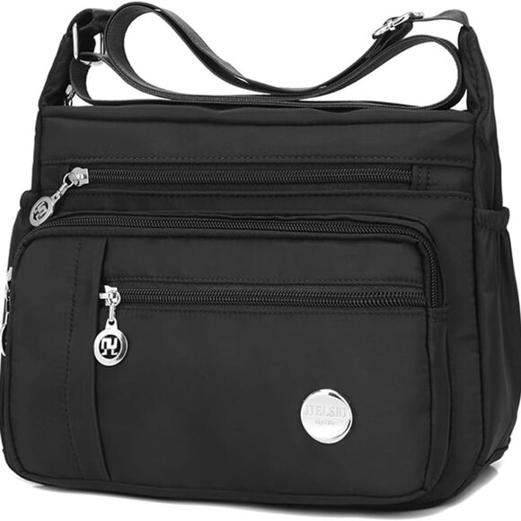 Versatile Multi-Pocket Messenger Bag - Stylish Waterproof Handbag for Women - Picture 1 of 7
